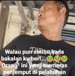 Lagi, Penjemput Penumpang Kapal Dipalak Preman di Pelabuhan Kumai, Nyaris Baku Hantam