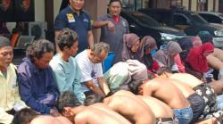 183 Remaja Gerombolan Batandos Ditangkap Polres Jombang, Mewek Minta Maaf Orangtua