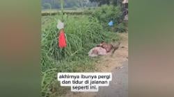 Sadis! Diusir Anak Kandung Ibu Berusia Lanjut Telantar Tidur di Pinggir Jalan