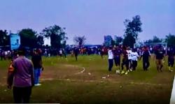 Ricuh, Pertandingan Sepak Bola Tarkam di Tangerang Dihentikan, Gegara Kartu Merah