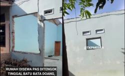 Disewakan Rp5 Juta, Rumah di Deli Serdang Hanya Tersisa Batu Bata Usai Ditinggal Penyewa