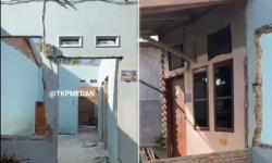 Miris, Rumah Disewakan 5 Juta Kini Hanya Tersisa Tembok