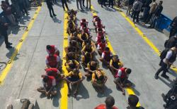 37 Napi Risiko Tinggi Jatim Dipindah ke Nusakambangan, Gunakan Penutup Mata