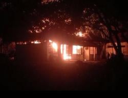Rumah Takmir Masjid di Paiton Probolinggo Hangus Terbakar