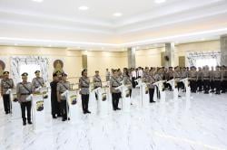 Kapolda Jateng Pimpin Upacara Sertijab Lima Kapolres, Salah Satunya Jabatan Kapolres Pemalang