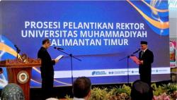 Pelantikan Rektor UMKT Disambut Hangat, Sinergi dengan Pemkot Jadi Sorotan