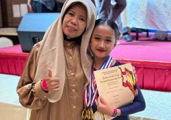 Mengenal Angelaida Agil Maharanny, Pelajar SD yang Panen Medali dalam Dancesport di Australia 