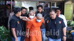 Pelaku Pencuri Komponen Tower Ditangkap Satreskrim Polres Brebes