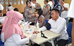 Cegah Gangguan Kesehatan Dini, Polres Sukoharjo Lakukan Pemeriksaan Personel