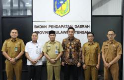 Kunjungi Bapenda Sulteng, Senator Andhika Mayrizal Bahas Isu Fiskal