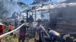 Rumah Kosong di Palangkaraya Hangus Terbakar, Api Diduga Berawal dari Kandang Ayam