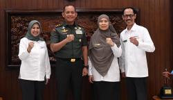 DJP Jawa Tengah Temui Pangdam Diponegoro, Bahas Pengamanan Penerimaan Pajak