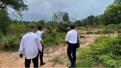 Polisi Tertipkan Tambang Ilegal di Belakang Hotel Soll Marina Bangka Tengah