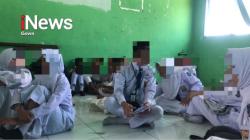 Potret Ironi Pendidikan di Gowa, Lantai Jadi Bangku Siswa