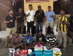 Sat Reskrim Polres Jayapura Amankan Remaja Pelaku Pencurian Perlengkapan Rumah Tangga