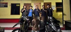 2 Pemuda Komplotan Curanmor Diciduk Tim Resmob Polresta Mamuju
