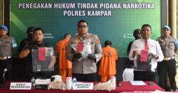 Polisi Tembak Mobil Debt Collector, Gagalkan Penyelundupan 1 Kg Sabu di Kampar