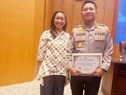 Kombes Heribertus Ompusunggu Diganjar Penghargaan atas Kiprahnya Perangi TPPO