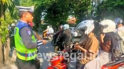 Operasi Patuh Candi di Brebes Jaring 2.127 Pelanggar Lalu Lintas