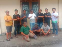 Tim Resmob Polres Bojonegoro Menangkap 3 Pelaku Pencurian Rel Kereta Api