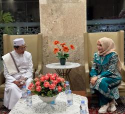 Bunda Salma Meminta Dukungan Menteri Agama Terkait Pelaksanaan Syariat Islam di Aceh secara Kaffah