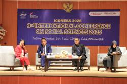 UMP Resmi Gelar ICONESS 2025, Bahas Masa Depan Pendidikan Berbasis Kearifan Lokal