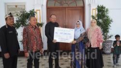 Ahli Waris Wartawan Radar Tegal Almarhum Agus Wibowo Mendapat Santunan Kematian Rp 297.286.090