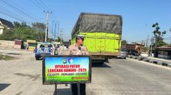 Catat Pak Sopir! Truk Bak Terbuka, Angkutan Barang Dilarang Melintas Dalam Kota Pekanbaru