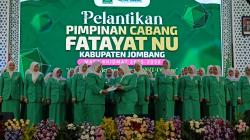 Pengurus PC Fatayat NU Jombang 2025-2030 Dilantik, Perempuan Berdaya Fatayat Digdaya