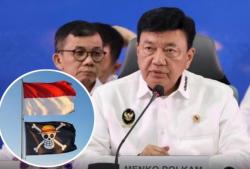 Menko Polhukam Tegaskan Sanksi Pidana bagi Pengibar Bendera One Piece di Hari Kemerdekaan