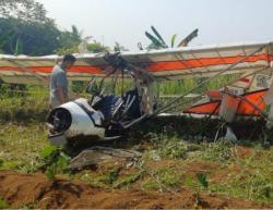 Marsma Fajar Gugur, Kopilot Luka Berat Saat Pesawat Latih Jatuh di Bogor