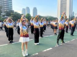 75 Tahun Hubungan Diplomatik RI–Tiongkok Diperingati Lewat Aksi Damai Kreatif di Jakarta