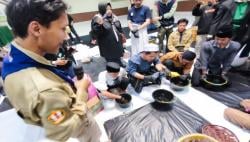 Silatusantren Coklat Kita, Santri Nurul Iman Diajari Kelola Sampah Jadi Produk Bermanfaat
