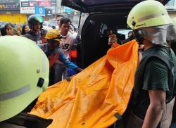 Kebakaran Ruko Jalan Nangka Pekanbaru, Empat Meninggal Dunia