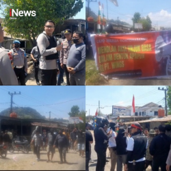 Dipecat Tanpa Surat! Puluhan Buruh Geruduk PT Wings di Bontomarannu, Nyaris Bentrok