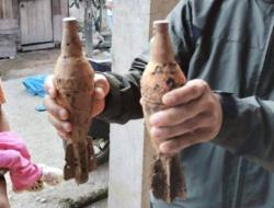 Geger Mortir di Majene! IRT Temukan Dua Benda Diduga Bahan Peledak Saat Gali Kebun