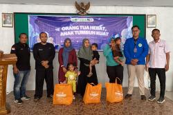Cegah Stunting di Kradenan Grobogan, Begini Upaya Lazismu Bareng Mahasiswa STDI Imam Syafii Jember