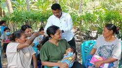 Anggota DPRD Sikka Asal Perindo Bantu Dana Pribadi Bebaskan Lahan untuk Posyandu