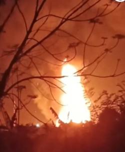 Ledakan Dahsyat Guncang Subang, Sumur Gas Pertamina EP Terbakar Hebat