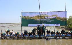 Dukung Indonesia Netral Karbon 2060, Pemkab Bekasi dan Jababeka Tanam 100.000 Mangrove