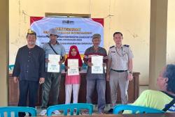 Sah! 69 Bidang Tanah Warga Tanjungrejo Resmi Bersertipikat Lewat Progam PTSL Grobogan