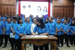 Resmi Jadi Ketua KNPI, Citra Fokus pada Program Pengelolaan Sampah dan Pendidikan