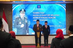 Kemenkum Jateng Lantik 2 PAW Anggota Majelis Pengawas Notaris dan 6 PPNS
