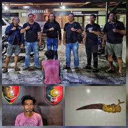 Cemburu, Pemuda di Palangka Raya Aniaya Lansia Pakai Sajam dan Cangkul, Ditangkap Polisi