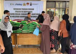 Polresta Banyumas Gandeng Bulog Gelar Gerakan Pangan Murah