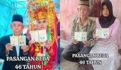 Viral Kakek 73 Tahun Nikahi Gadis 27 Tahun di Bengkulu, Begini Kisah Cintanya