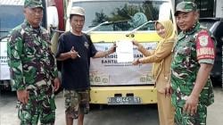 Cegah Penyelewengan, PT JPL Gandeng TNI Kawal Bantuan Pangan di Garut