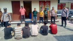 Bikin Resah Warga, Enam Pak Ogah di Simpang MMTC Diangkut ke Markas Polsek Medan Tembung