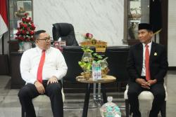 Perkuat Sinergi, Kakanwil Kemenkum Jateng Terima Kunjungan Ketua Pengwil INI Jawa Tengah