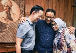Begini Kedekatan Anies Baswedan dan Tom Lembong, Kompak dan Berbagi Tawa